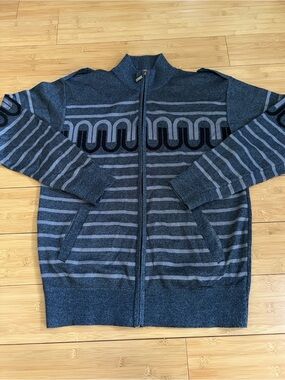 Vintage Royal Prestige Men's Full Zip Sweater XL